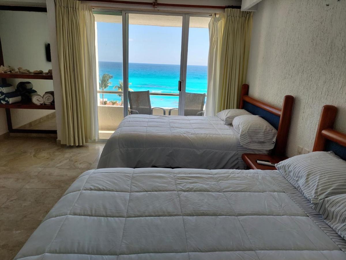 Departamento Cielo Ocen View En Condominios Solymar 坎昆 外观 照片